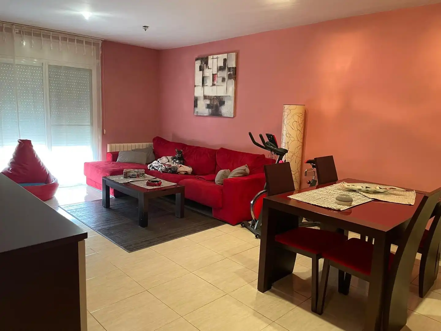 Piso en venta en Carrer de L'esdevenidor, 11b, Sant Jaume d'Enveja Sala de estar de Piso en venta en Sant Jaume d'Enveja con Aire acondicionado, Terraza y Balcón