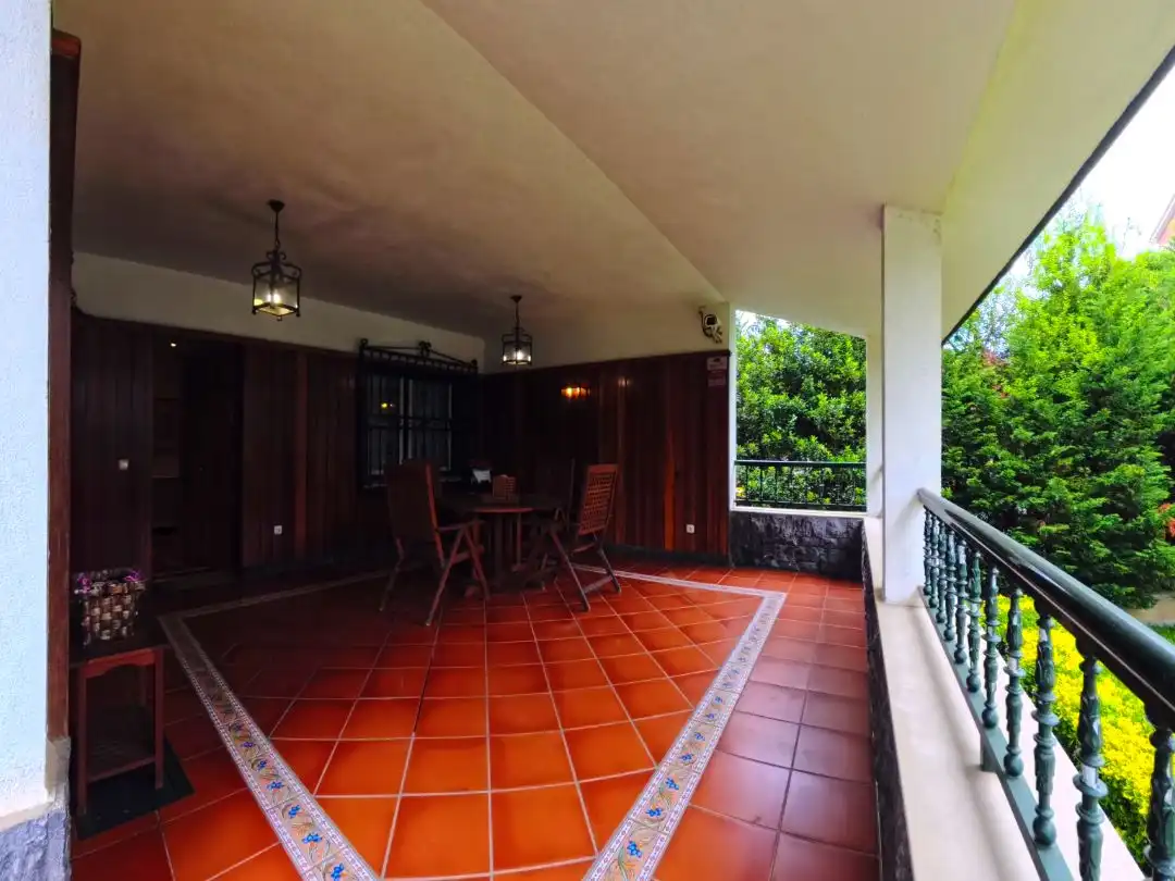 Terraza de Casa o chalet en venta en Leioa con Calefacción, Jardín privado y Parquet