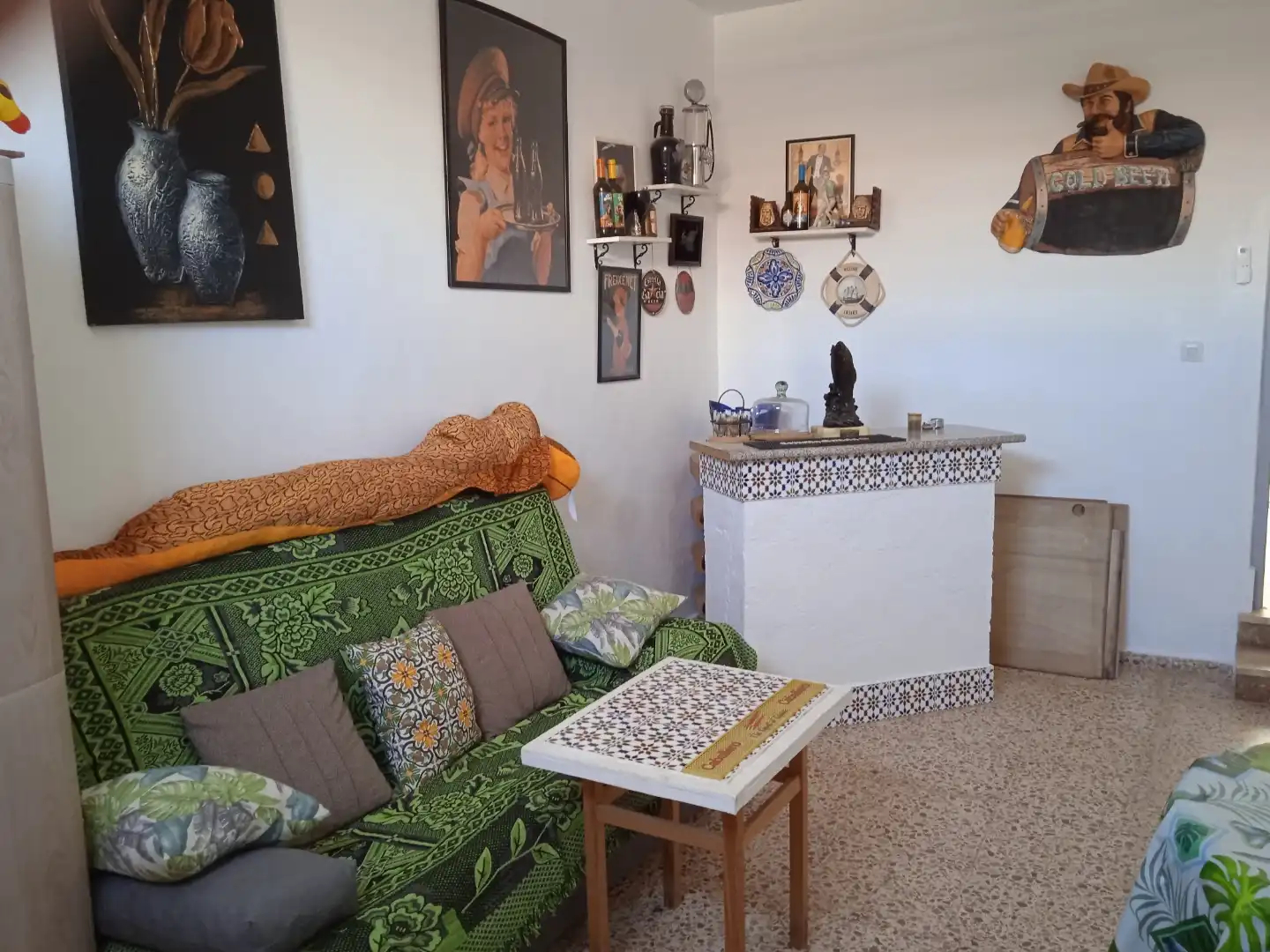 Sala de estar de Dúplex en venta en Cartagena con Aire acondicionado, Terraza y Balcón
