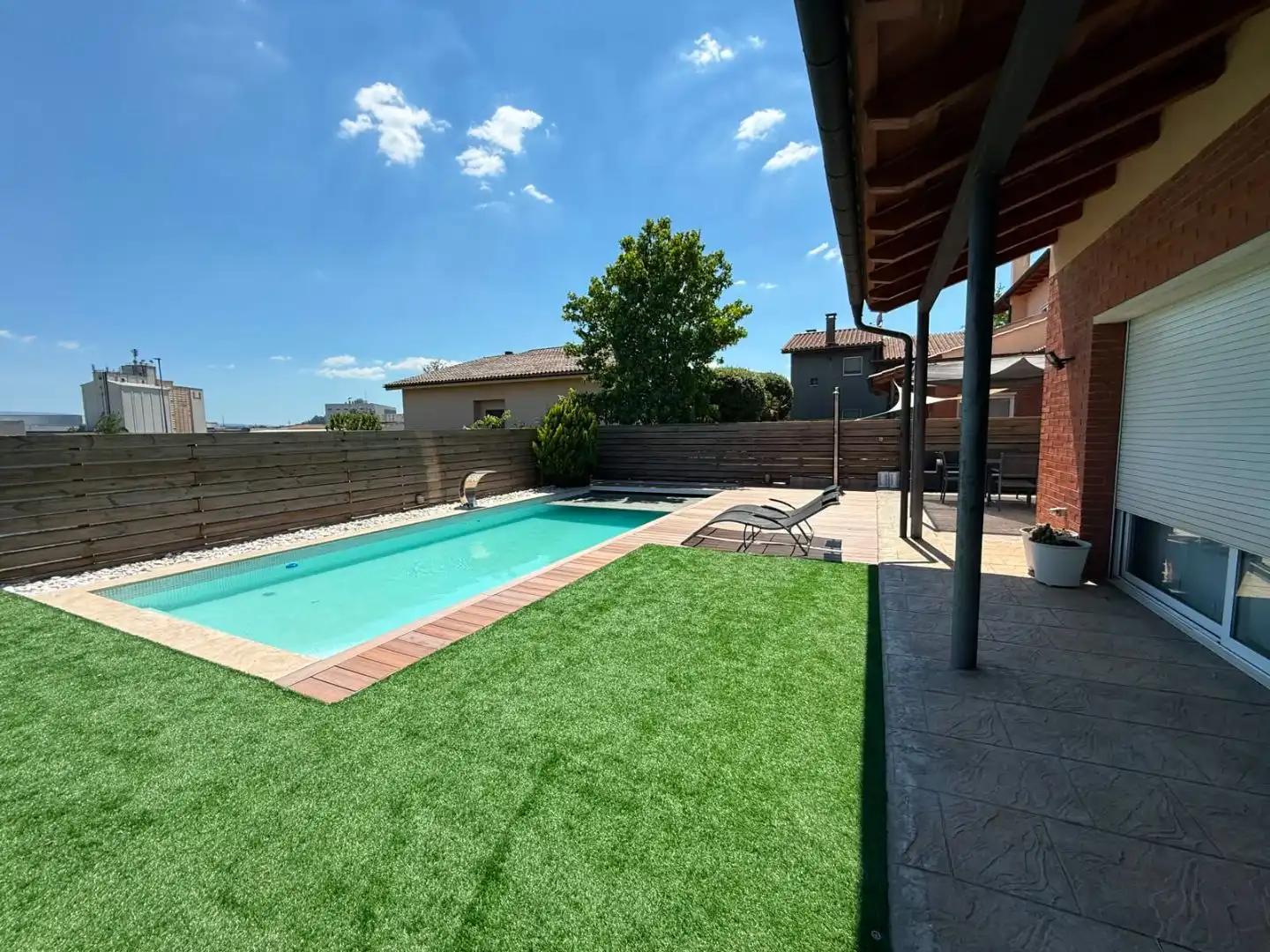 Wohnung zum Verkauf in Carrer d'Olesa, 1, Gurb Schwimmbecken von Wohnung zum Verkauf in Gurb mit Klimaanlage, Heizung und Privatgarten