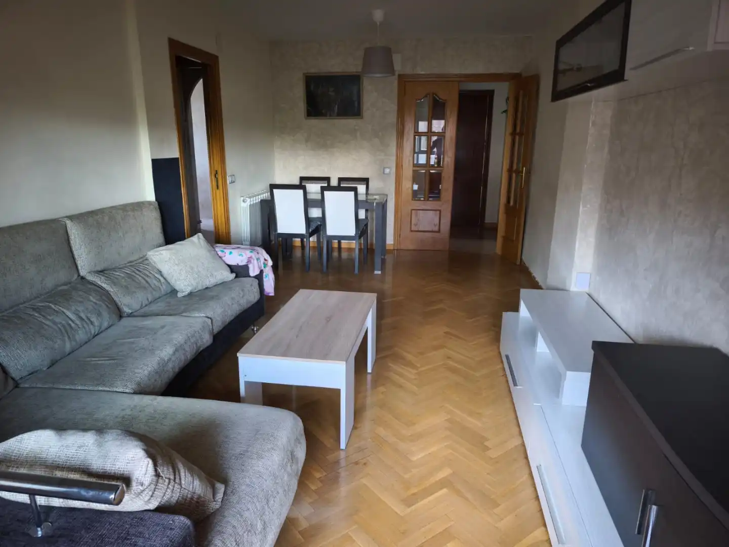 Flat for sale in Calle de Castilla la Vieja, 11, La Serna Living room of Flat for sale in Fuenlabrada