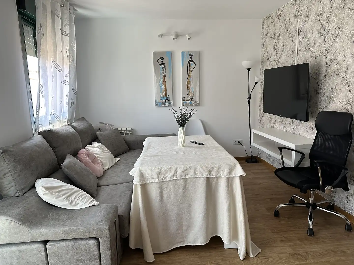 Wohnung zum Verkauf in Plaza Rústica-39, 51, Méntrida Wohnzimmer von Wohnung zum Verkauf in Méntrida mit Klimaanlage