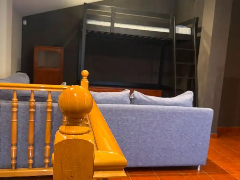 Pis de lloguer a Carrer Col·legi, 22, La Bordeta Dormitori de Pis de lloguer en Lleida amb Aire condicionat, Calefacció i Parquet