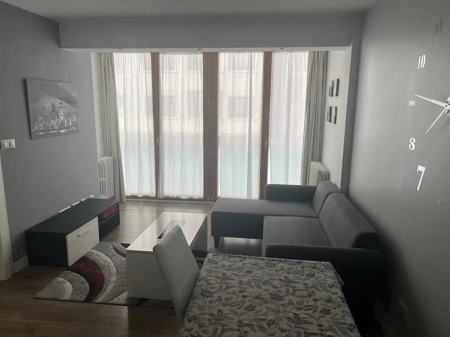 Sala de estar de Apartamento de alquiler en Burgos Capital con Balcón