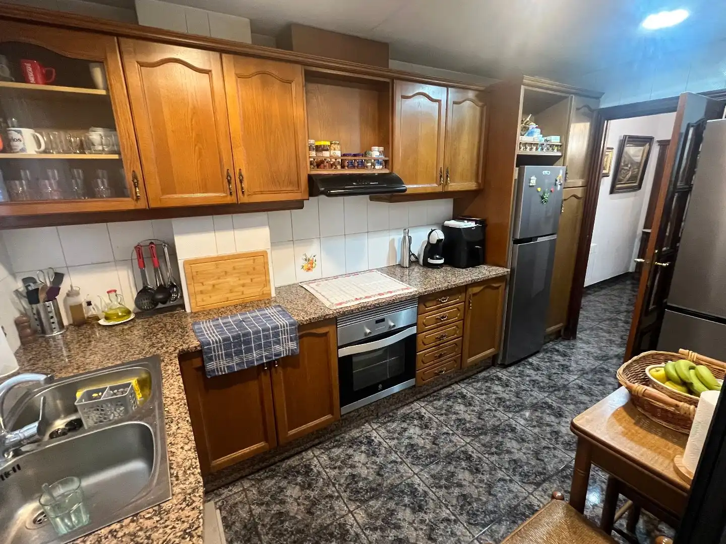 Wohnung zum Verkauf in Carrer del Doctor Pagès, 8, Centre Küche von Wohnung zum Verkauf in Santa Coloma de Gramenet mit Klimaanlage und Balkon
