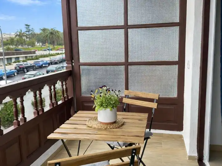 Study for sale in Calle Aceviño, 6, Puerto de la Cruz Balcony of Study for sale in Puerto de la Cruz with Air Conditioner, Terrace and Swimming Pool