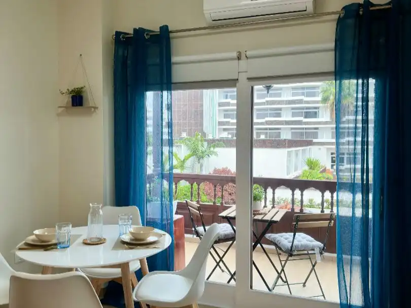 Study for sale in Calle Aceviño, 6, Puerto de la Cruz Balcony of Study for sale in Puerto de la Cruz with Air Conditioner, Terrace and Swimming Pool