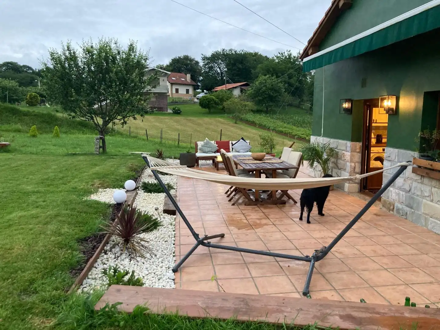 Terraza de Casa o chalet de alquiler en Siero con Calefacción, Jardín privado y Parquet
