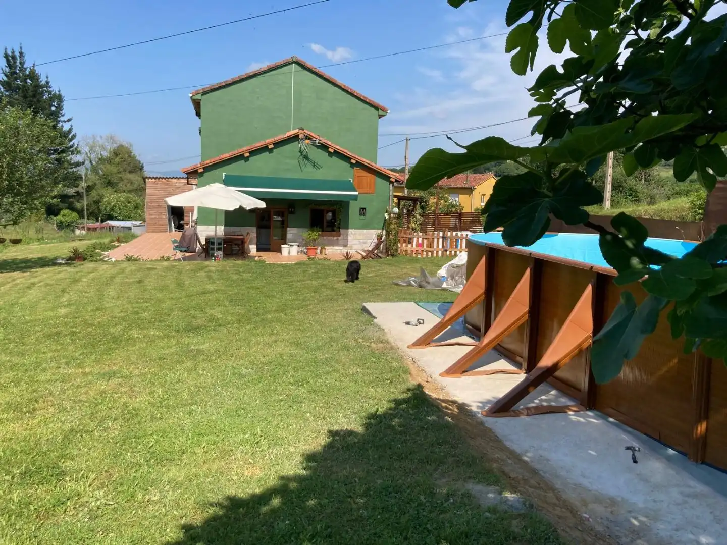 Jardín de Casa o chalet de alquiler en Siero con Calefacción, Jardín privado y Parquet