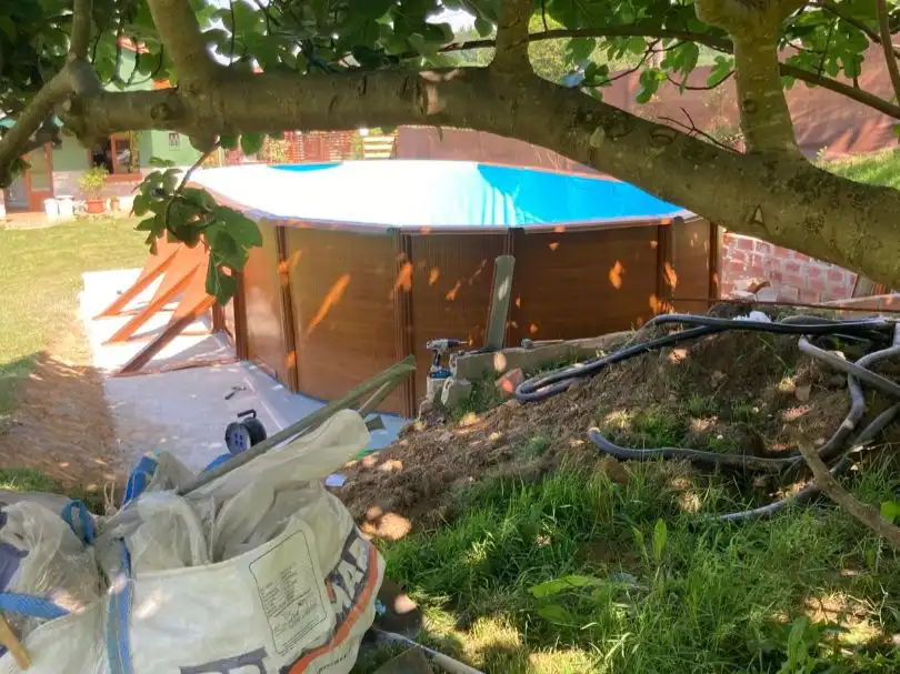 Piscina de Casa o chalet de alquiler en Siero con Calefacción, Jardín privado y Parquet