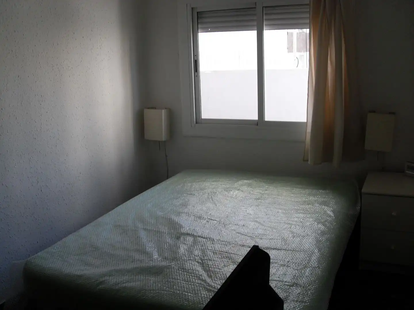 Bedroom of Flat for rent in L'Hospitalet de Llobregat  with Air Conditioner, Heating and Parquet flooring