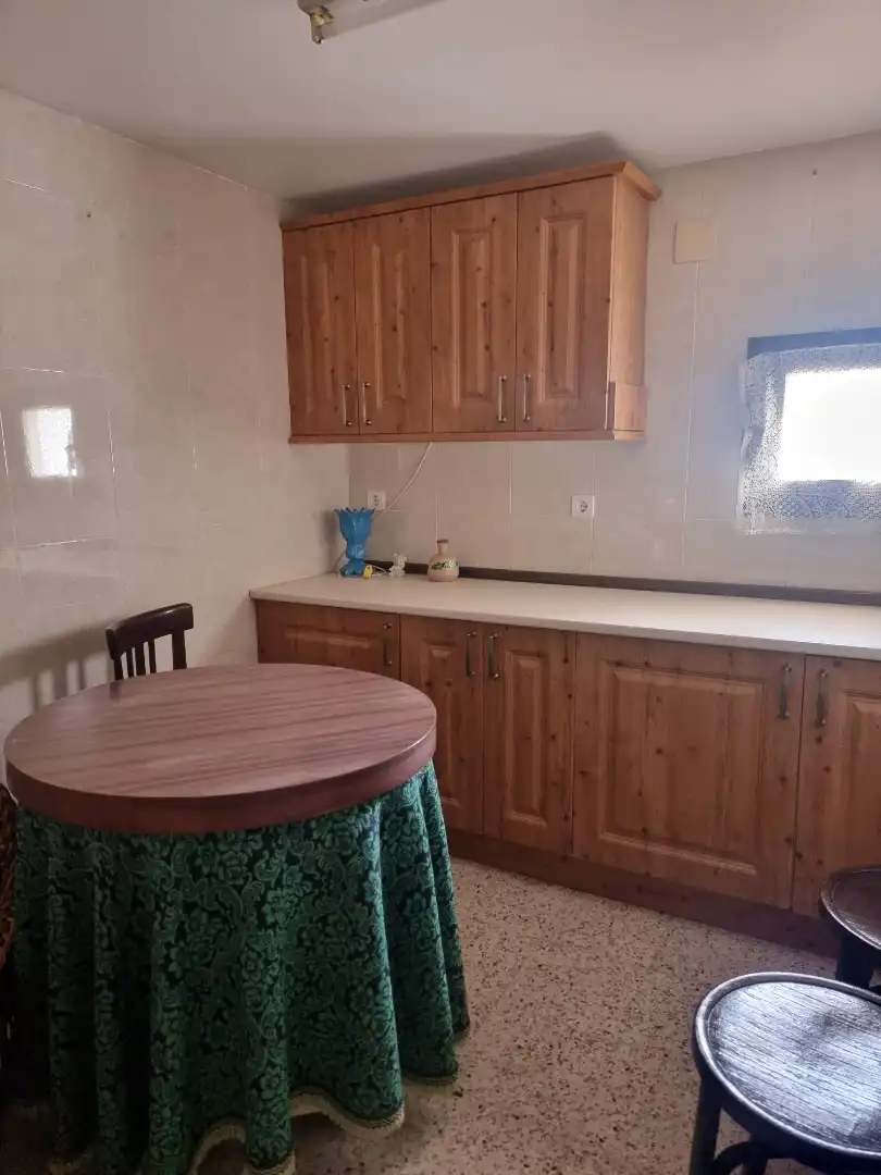 Cocina de Piso en venta en Villalba de Perejil con Parquet, Trastero y Amueblado