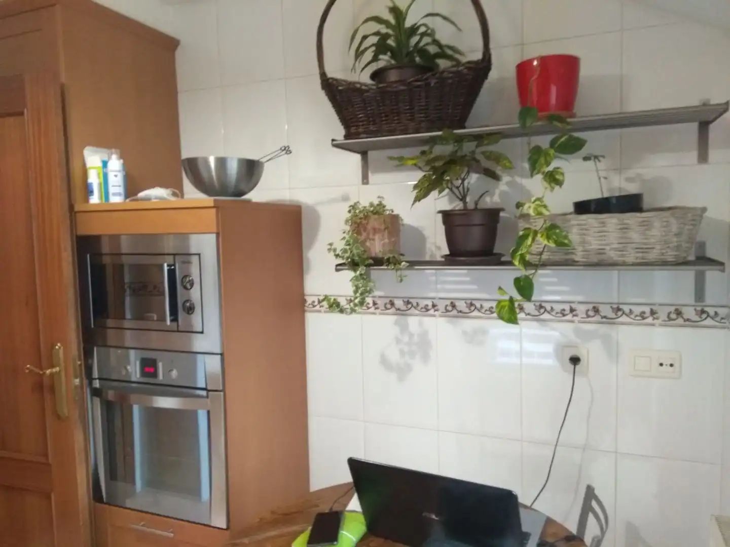Flat for rent in Rúa Johan Carballeira, 18, Bouzas Kitchen of Flat for rent in Vigo with Parquet flooring, Terrace and Community parking