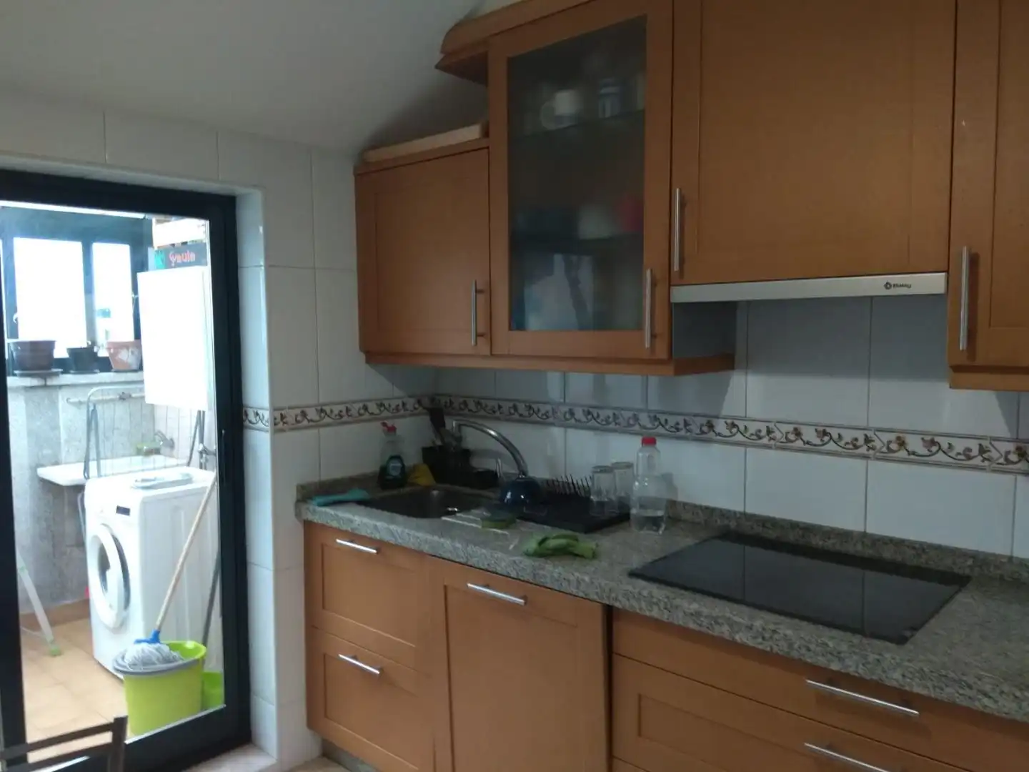 Flat for rent in Rúa Johan Carballeira, 18, Bouzas Kitchen of Flat for rent in Vigo with Parquet flooring, Terrace and Community parking