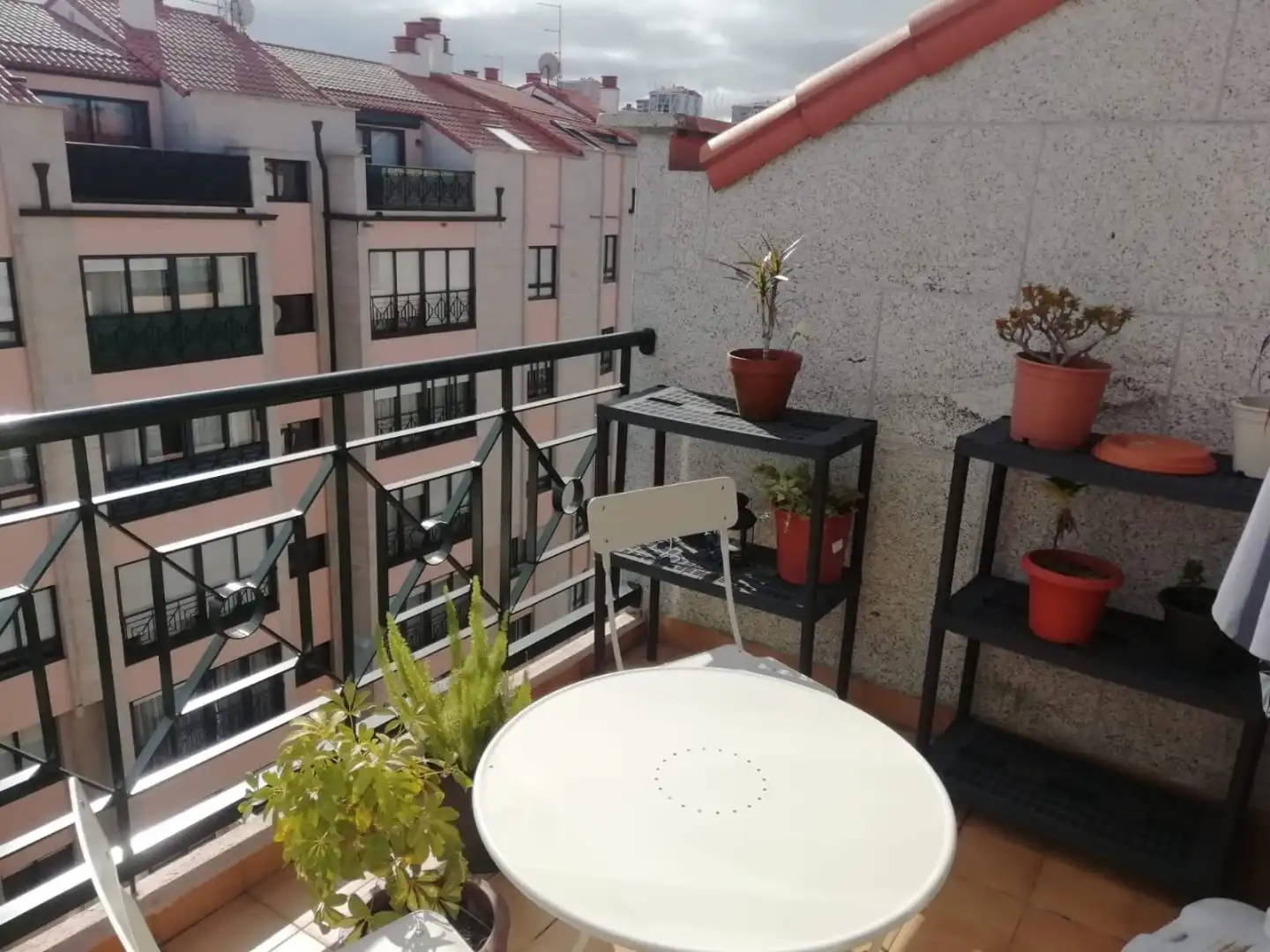 Flat for rent in Rúa Johan Carballeira, 18, Bouzas Balcony of Flat for rent in Vigo with Parquet flooring, Terrace and Community parking