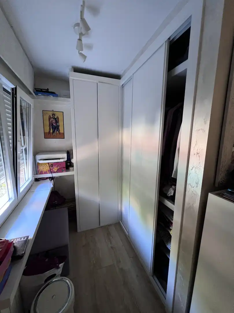 Schlafzimmer von Wohnung zum Verkauf in  Madrid Capital mit Klimaanlage und Balkon