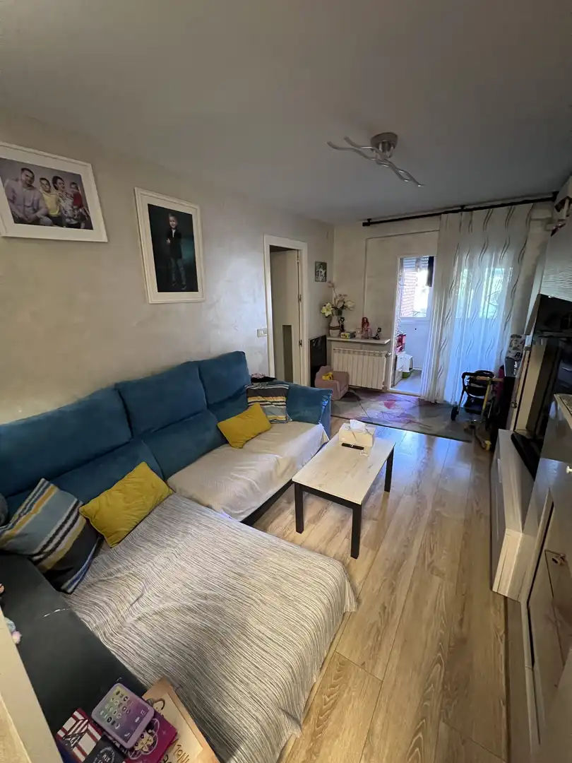 Wohnzimmer von Wohnung zum Verkauf in  Madrid Capital mit Klimaanlage und Balkon