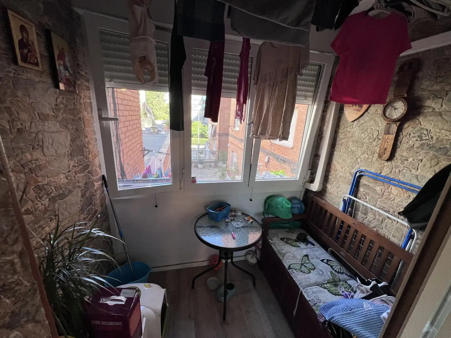 Terrasse von Wohnung zum Verkauf in  Madrid Capital mit Klimaanlage und Balkon