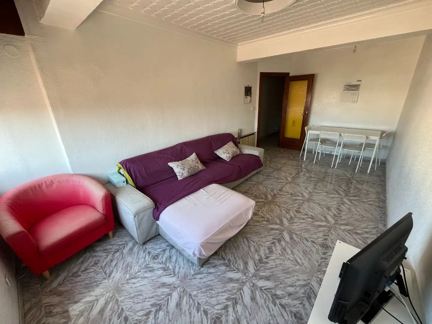 Piso en venta en Ronda Norte, 18, Santa María de Gracia Sala de estar de Piso en venta en Murcia Capital