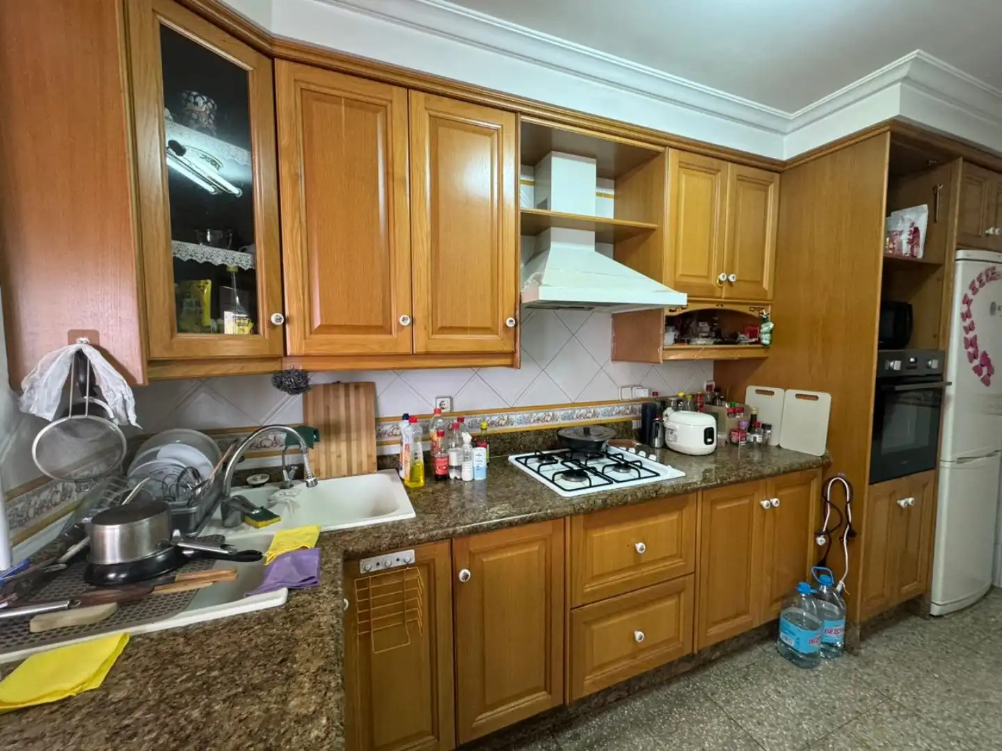 Kitchen of Flat for rent in Elche / Elx  with Heating, Furnished and Oven