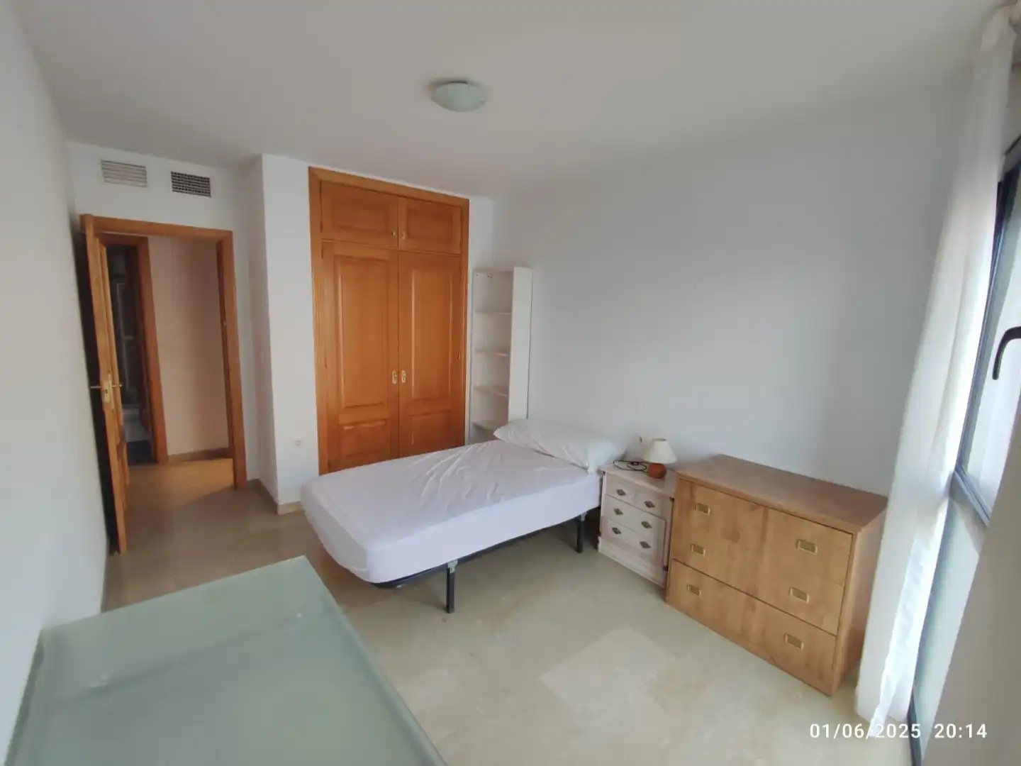 Flat for rent in Camino de Ronda, 171, Rosaleda - Juventud Bedroom of Flat for rent in Granada with Air Conditioner, Heating and Furnished