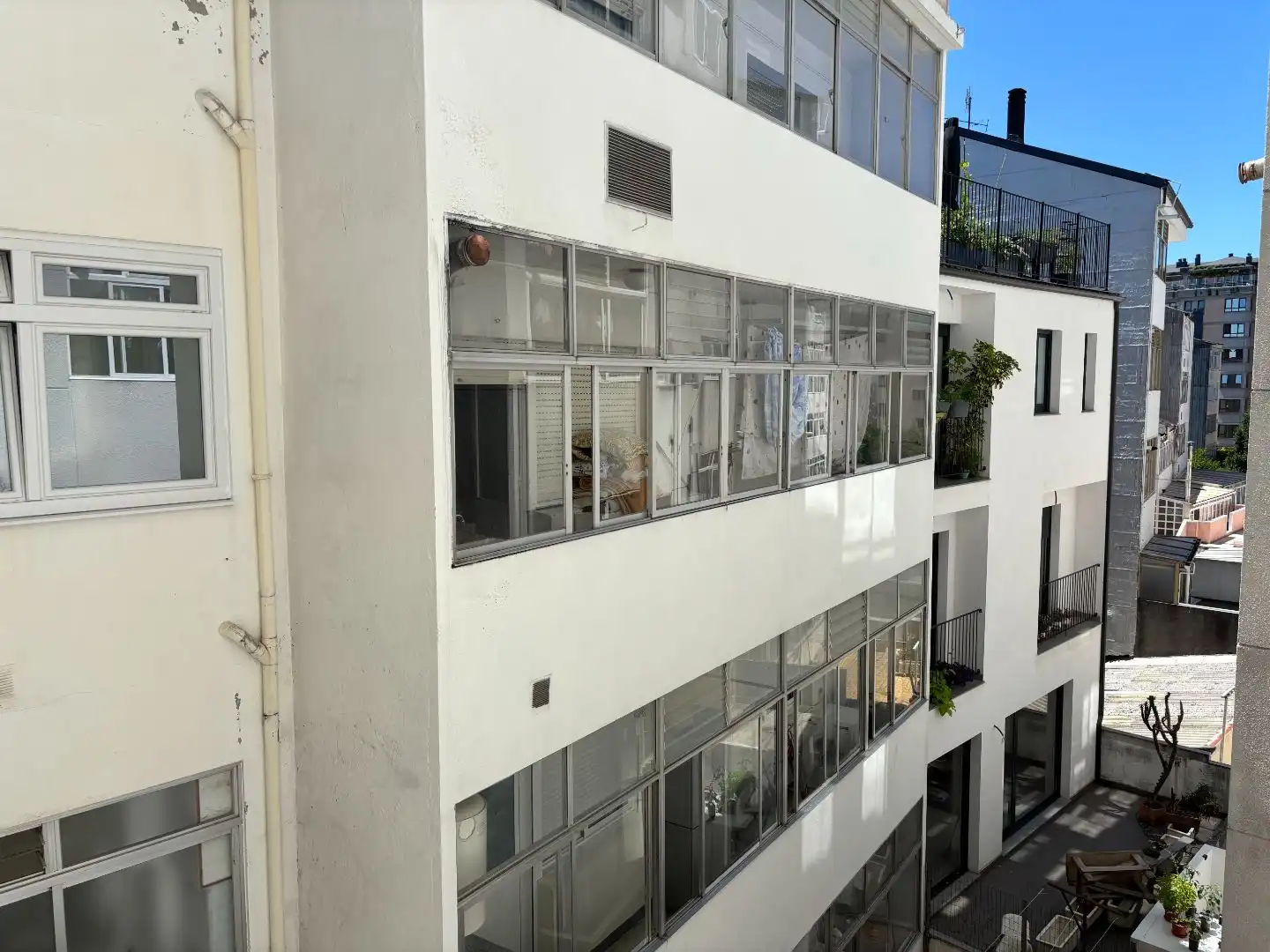 Flat for sale in Rúa Montirón, 63, San Roque - As Fontiñas Exterior view of Flat for sale in Lugo Capital with Terrace and Balcony