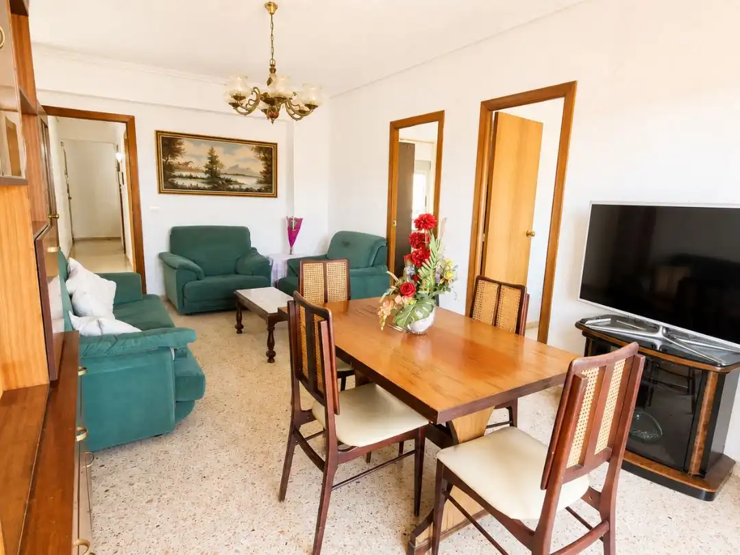Esszimmer von Wohnung zum Verkauf in Massamagrell mit Klimaanlage und Balkon