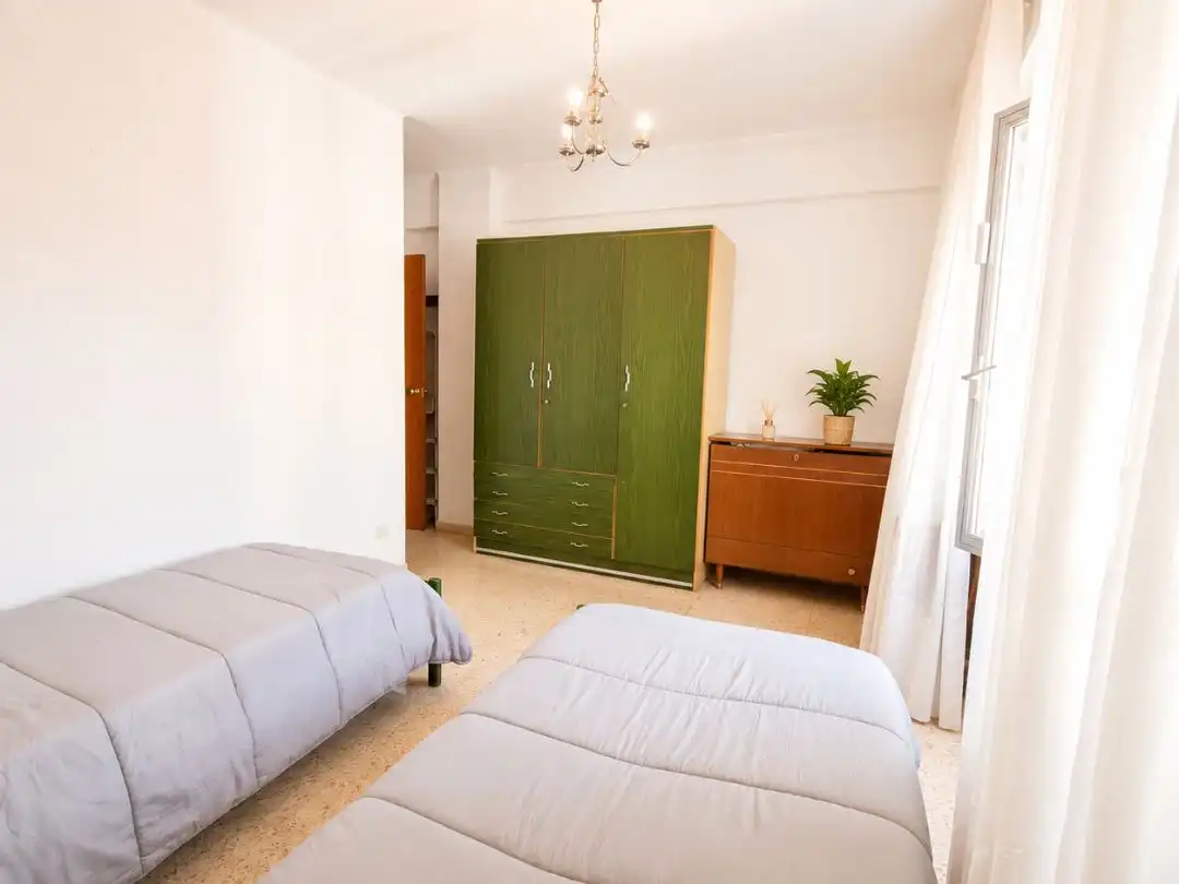 Schlafzimmer von Wohnung zum Verkauf in Massamagrell mit Klimaanlage und Balkon