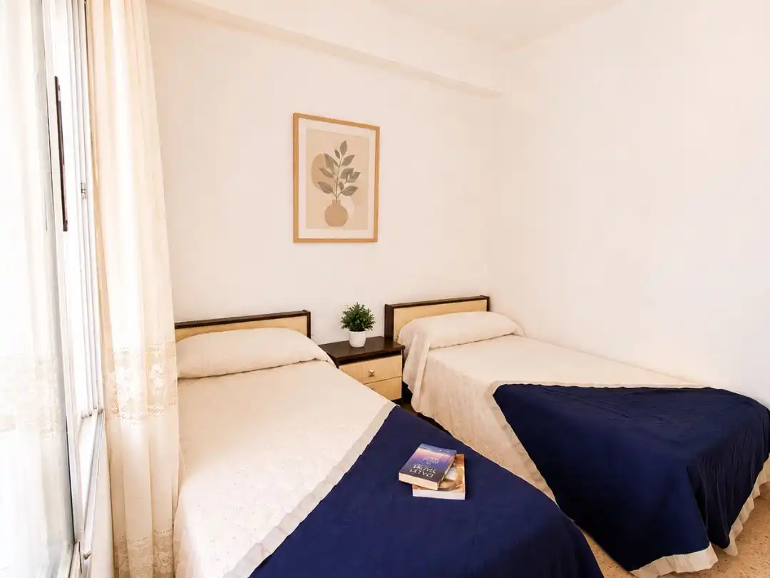 Schlafzimmer von Wohnung zum Verkauf in Massamagrell mit Klimaanlage und Balkon