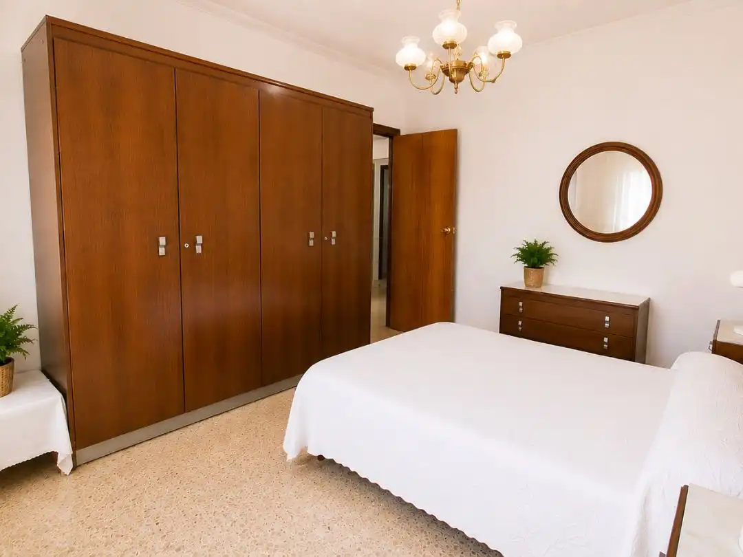 Schlafzimmer von Wohnung zum Verkauf in Massamagrell mit Klimaanlage und Balkon