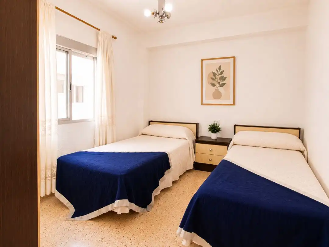 Schlafzimmer von Wohnung zum Verkauf in Massamagrell mit Klimaanlage und Balkon