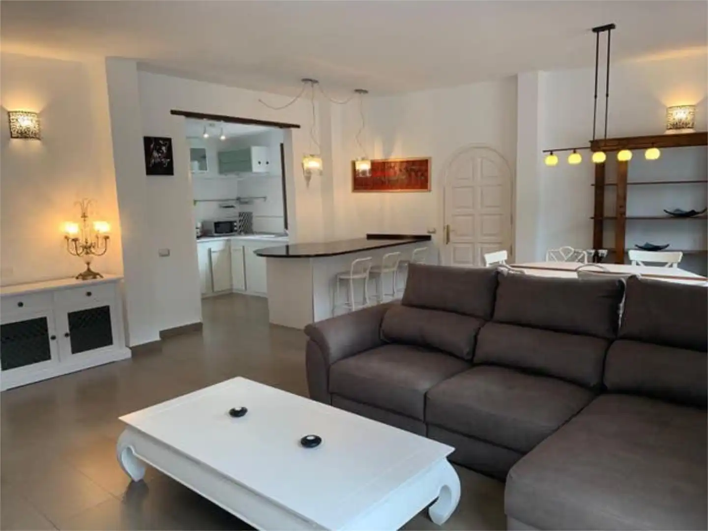 Sala de estar de Apartamento de alquiler en Arona con Jardín privado, Terraza y Trastero