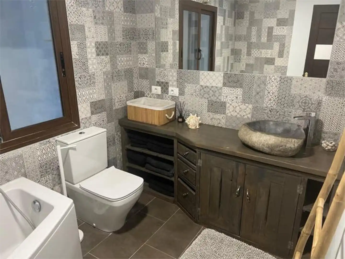 Baño de Apartamento de alquiler en Arona con Jardín privado, Terraza y Trastero