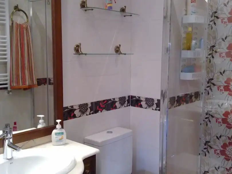 Bathroom of Flat for rent in Madrid  with Air Conditioner, Heating and Terrace