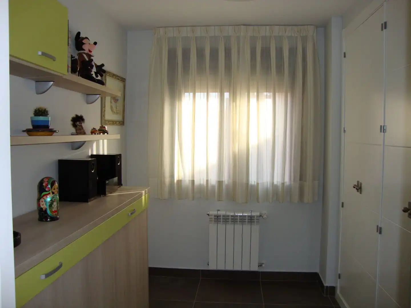 Bedroom of Flat for rent in Madrid  with Air Conditioner, Heating and Terrace