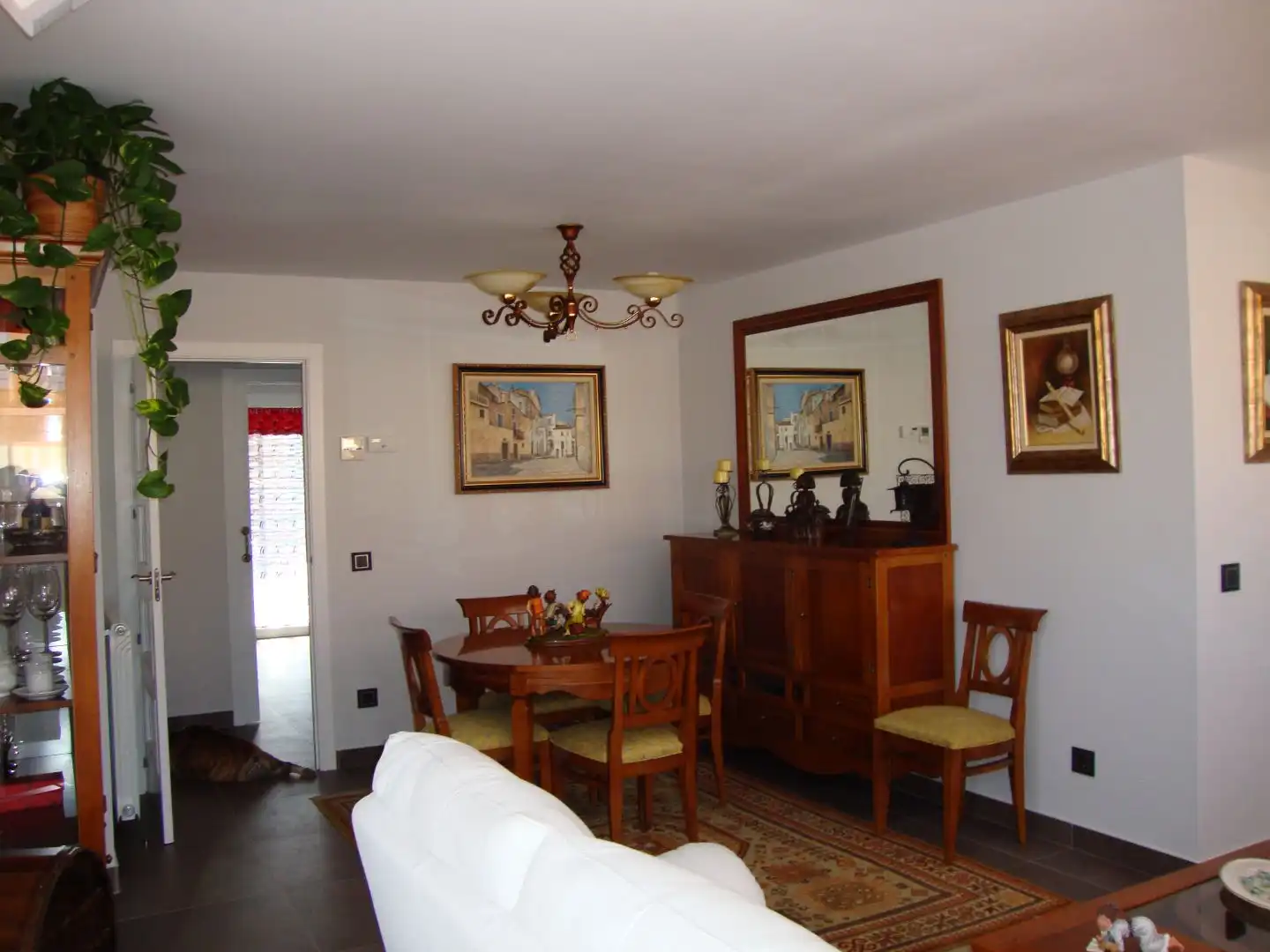 Dining room of Flat for rent in Madrid  with Air Conditioner, Heating and Terrace