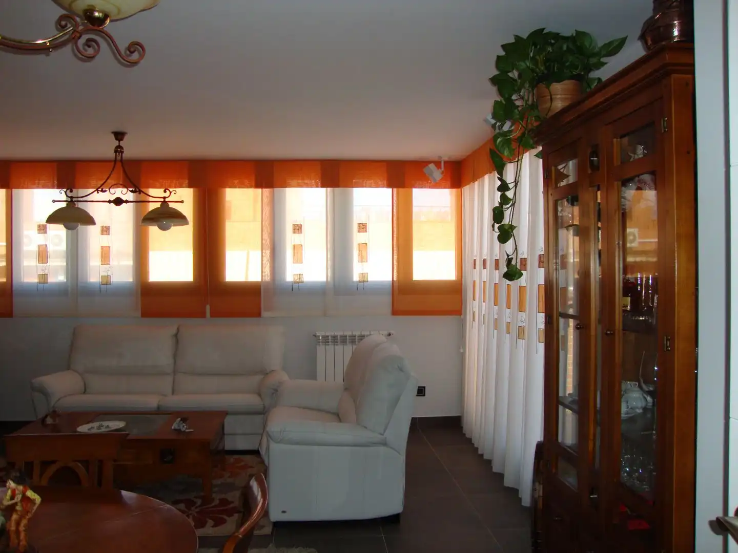 Living room of Flat for rent in Madrid  with Air Conditioner, Heating and Terrace
