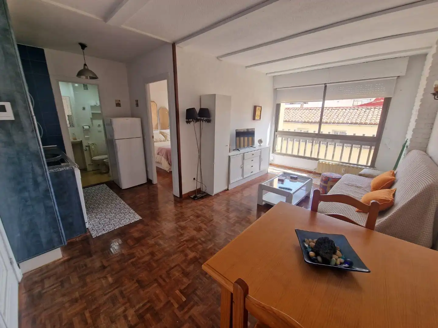 Apartamento de alquiler en Avenida Ordoño II, N° 17, Centro Ciudad Sala de estar de Apartamento de alquiler en León Capital