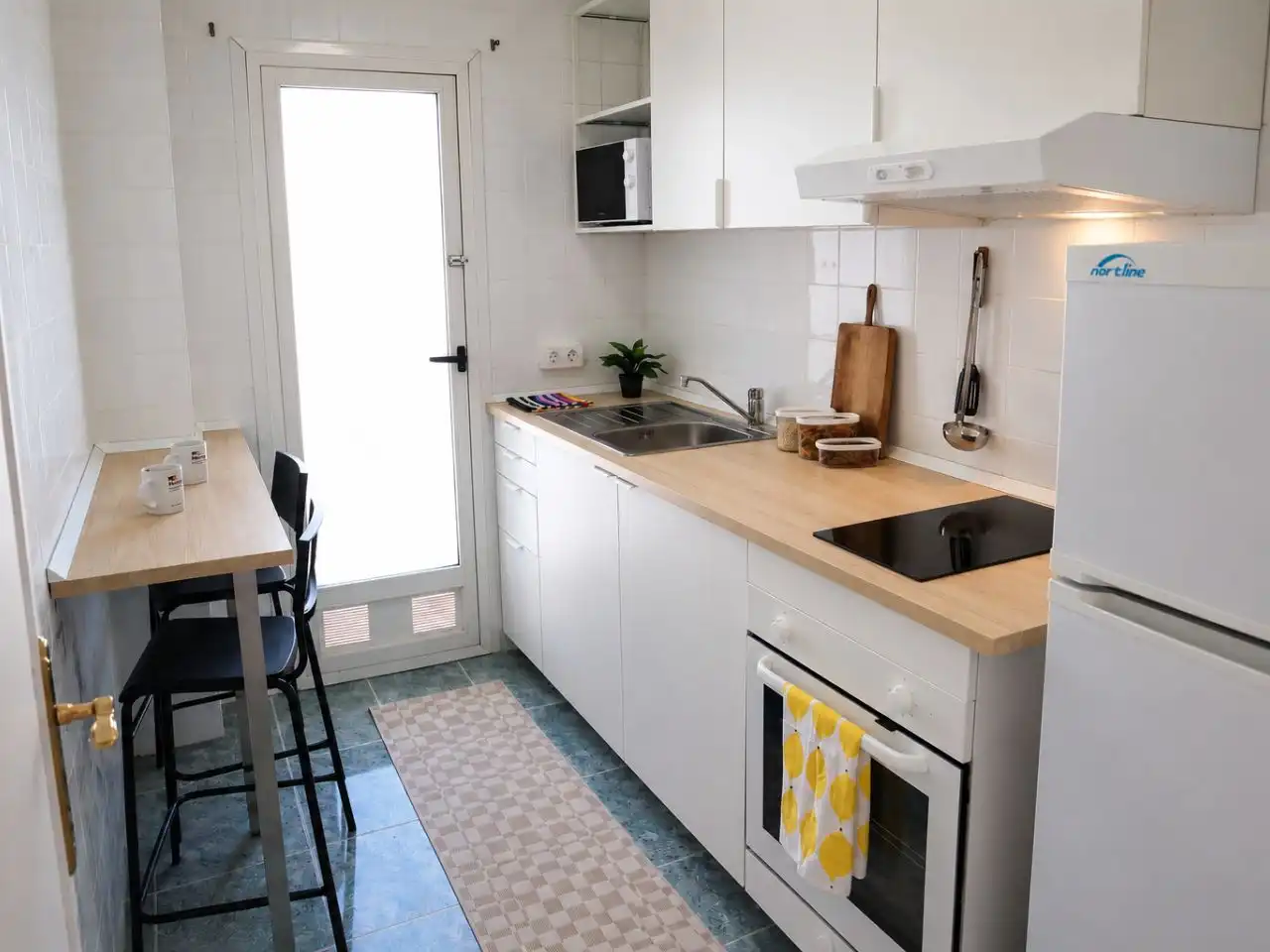 Piso de alquiler en Carrer de la Puríssima, 20, Centro Cocina de Piso de alquiler en Almazora / Almassora con Terraza, Amueblado y Balcón