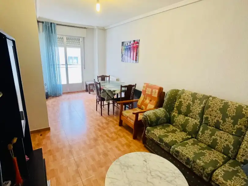 Living room of Flat for share in Salamanca  with Heating, Parquet flooring and Terrace