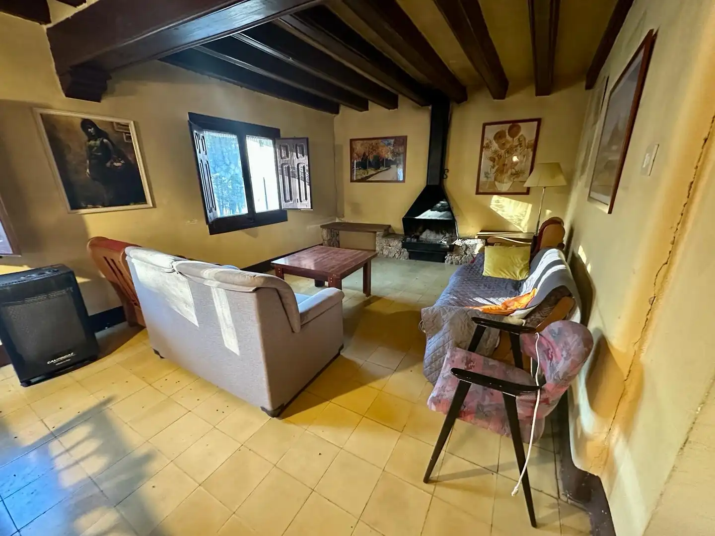 Country house zur Miete in Carretera de Berga, 1, Sant Llorenç de Morunys Wohnzimmer von Country house zur Miete in Sant Llorenç de Morunys mit Heizung, Parkett und Möbliert