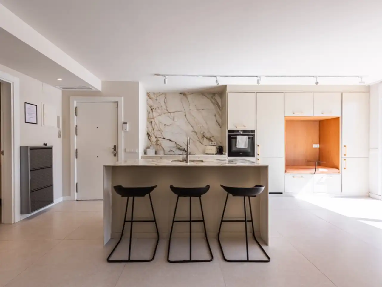 Wohnung zum Verkauf in Calle las Ventas, 4, Marbella Küche von Wohnung zum Verkauf in Marbella mit Klimaanlage, Terrasse und Schwimmbad