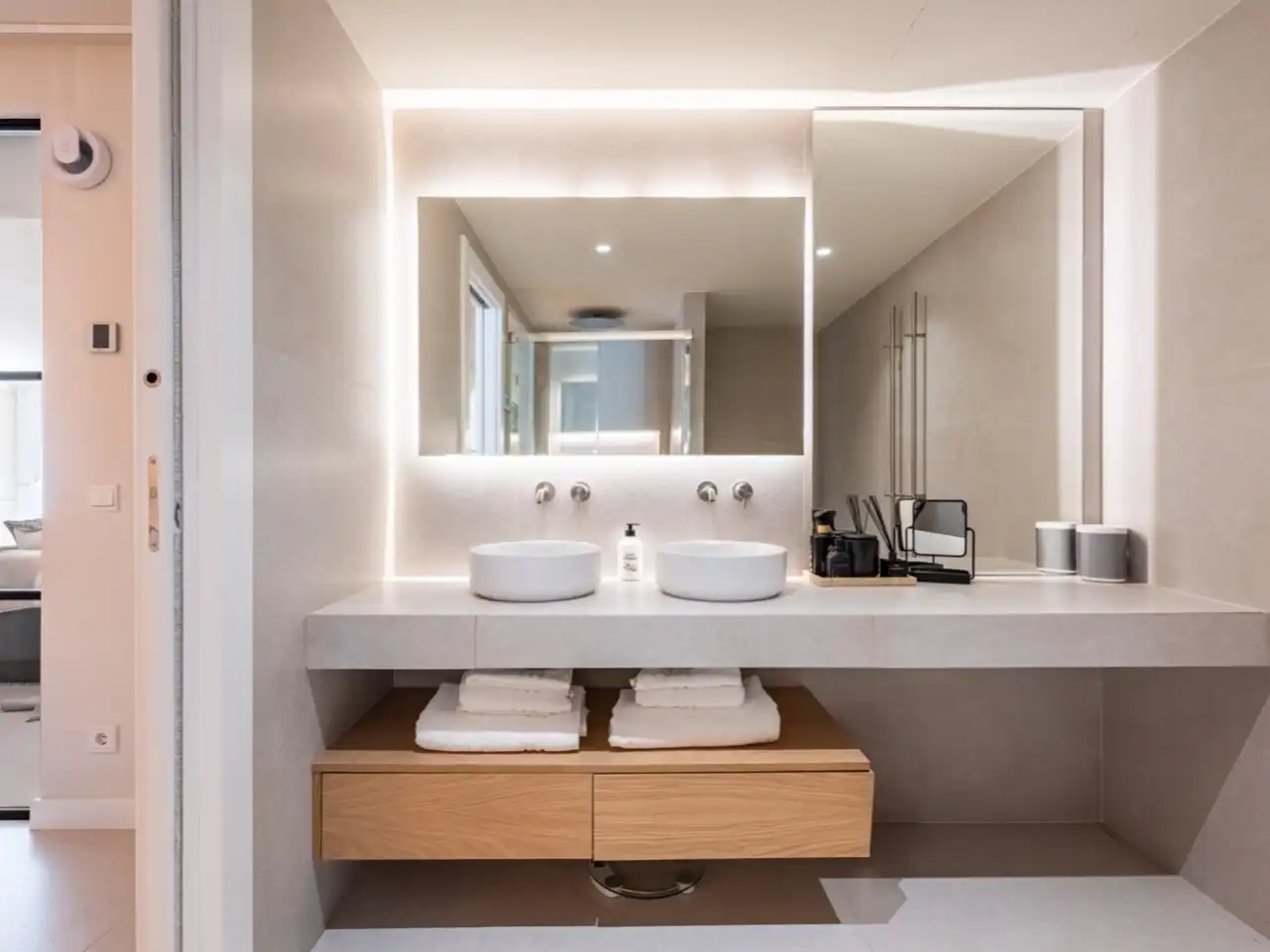 Wohnung zum Verkauf in Calle las Ventas, 4, Marbella Badezimmer von Wohnung zum Verkauf in Marbella mit Klimaanlage, Terrasse und Schwimmbad