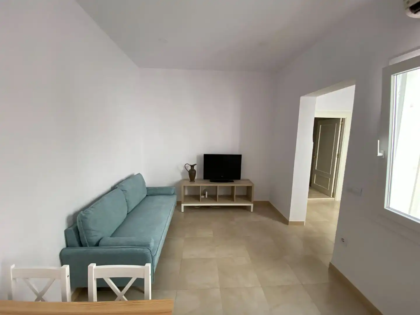 Piso de alquiler en Calle Manuel Font de Anta, 9, San Lorenzo Sala de estar de Piso de alquiler en Sevilla con Aire acondicionado, Calefacción y Terraza