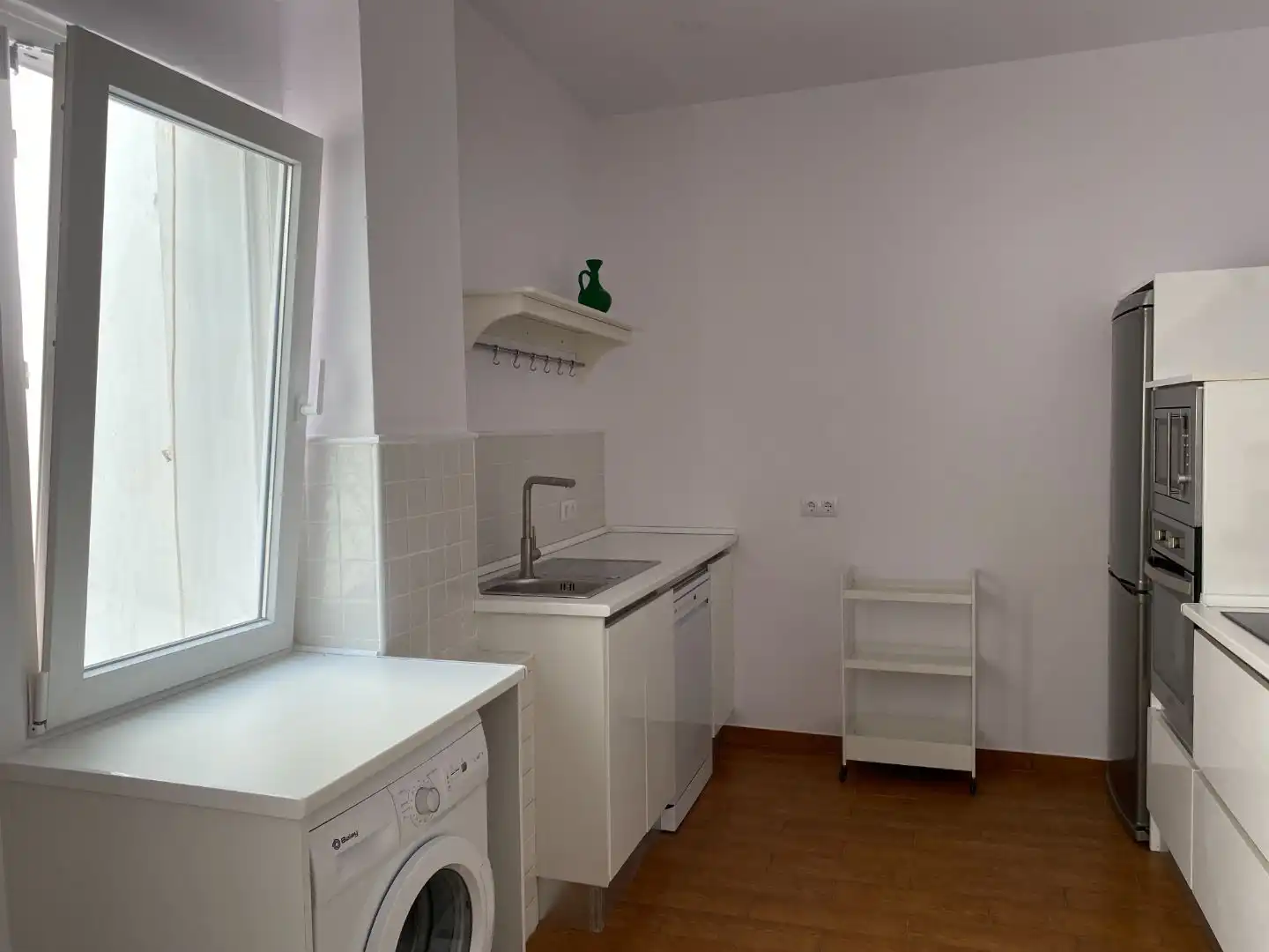 Piso de alquiler en Calle Manuel Font de Anta, 9, San Lorenzo Cocina de Piso de alquiler en Sevilla con Aire acondicionado, Calefacción y Terraza