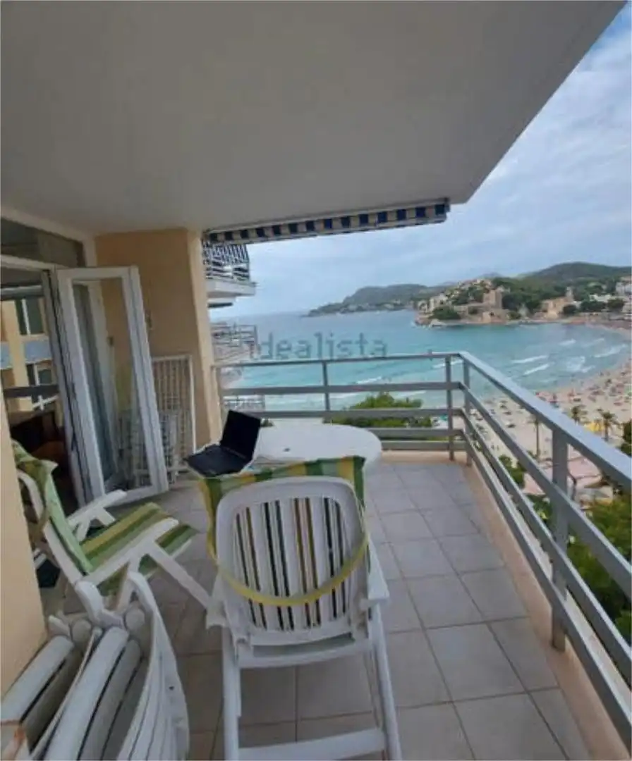 Terrasse von Wohnung zum Verkauf in Calvià mit Privatgarten, Terrasse und Schwimmbad