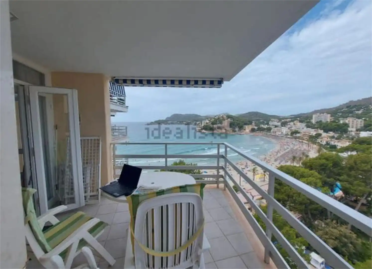 Terrasse von Wohnung zum Verkauf in Calvià mit Privatgarten, Terrasse und Schwimmbad