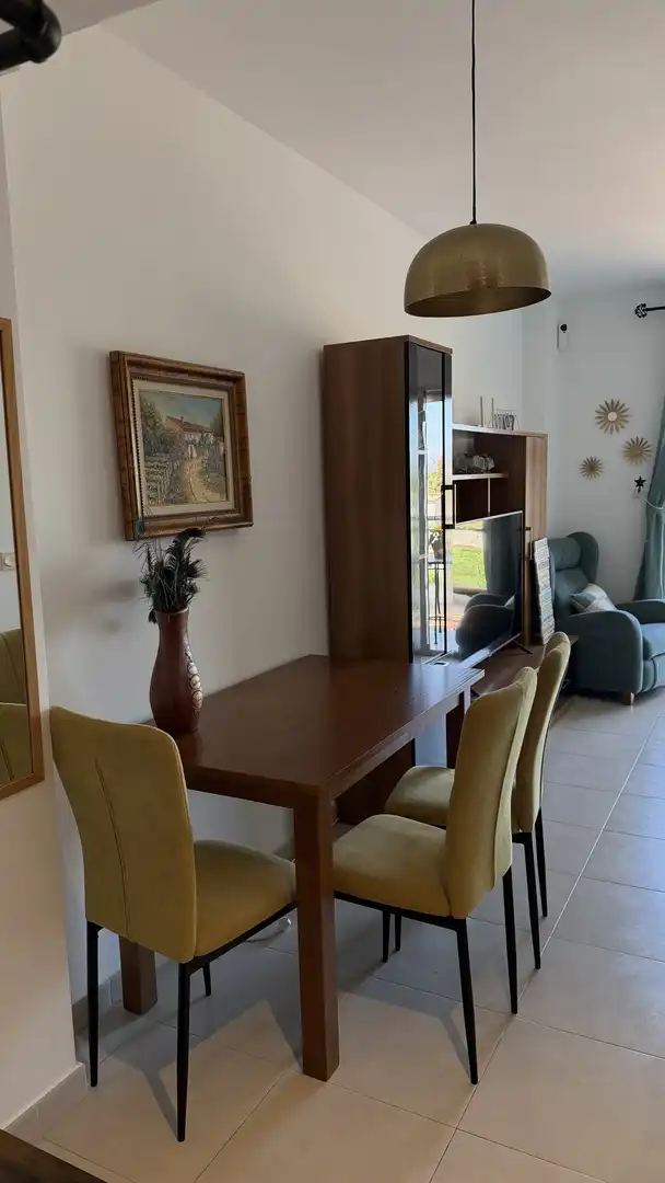 Comedor de Piso de alquiler en Murcia con Aire acondicionado, Amueblado y Balcón