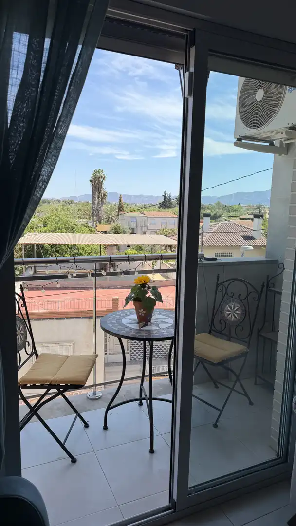 Terraza de Piso de alquiler en Murcia con Aire acondicionado, Amueblado y Balcón