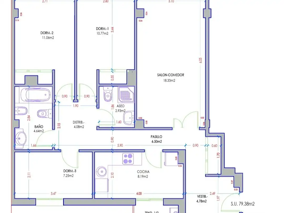 Flat for rent in Calle Federico de Onís, 48, Salamanca Capital Flat for rent in Salamanca Capital with Balcony